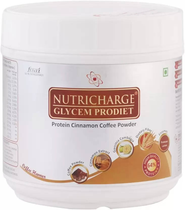 Image 1 of 500 gm for the product Nutricharge Glycem Prodiet Powder