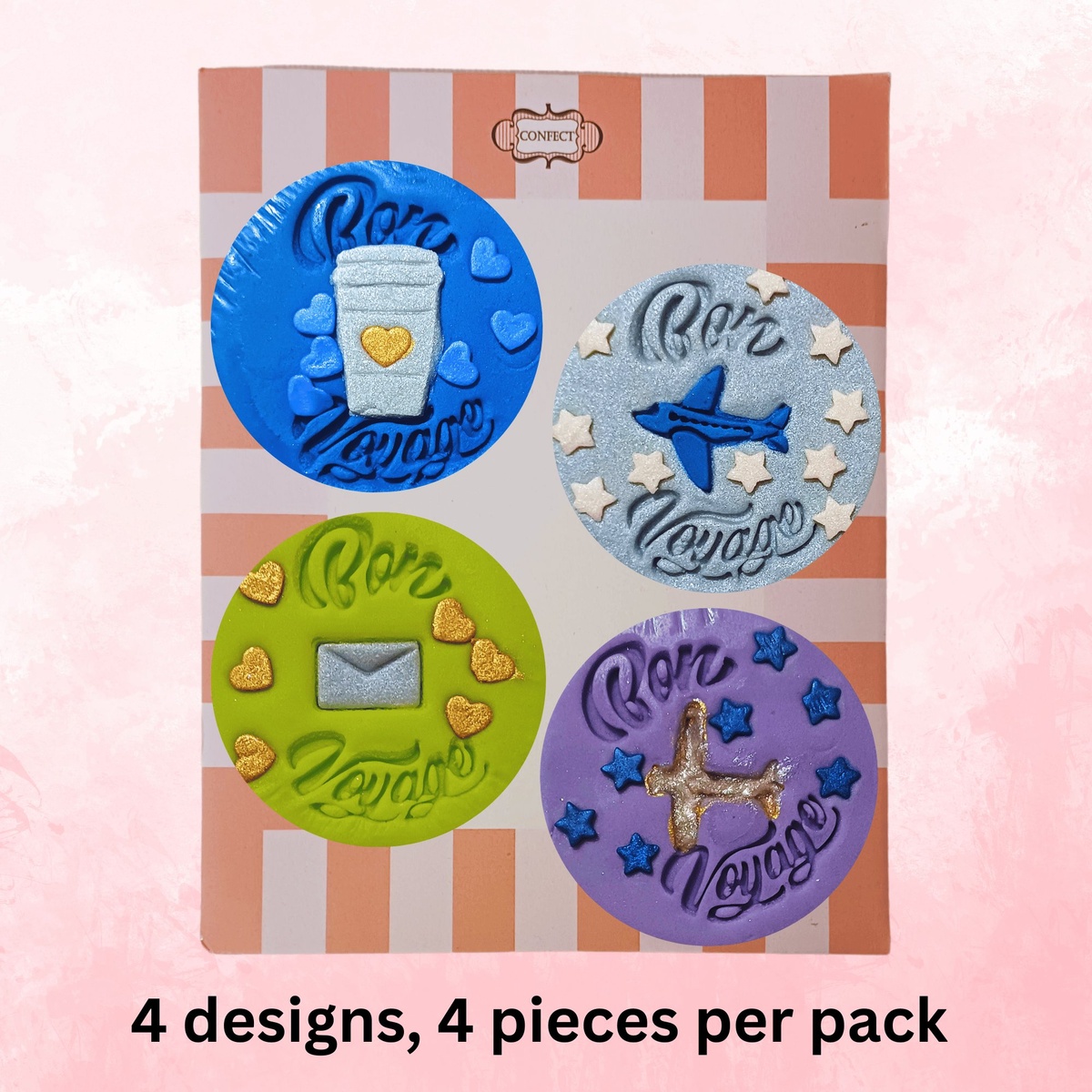Image 8 of Confect Bon Voyage | Edible Celebration Topper
