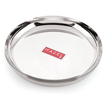 Image 2 of Silver / 1 / 25cm for the product HAZEL Steel Plates Set