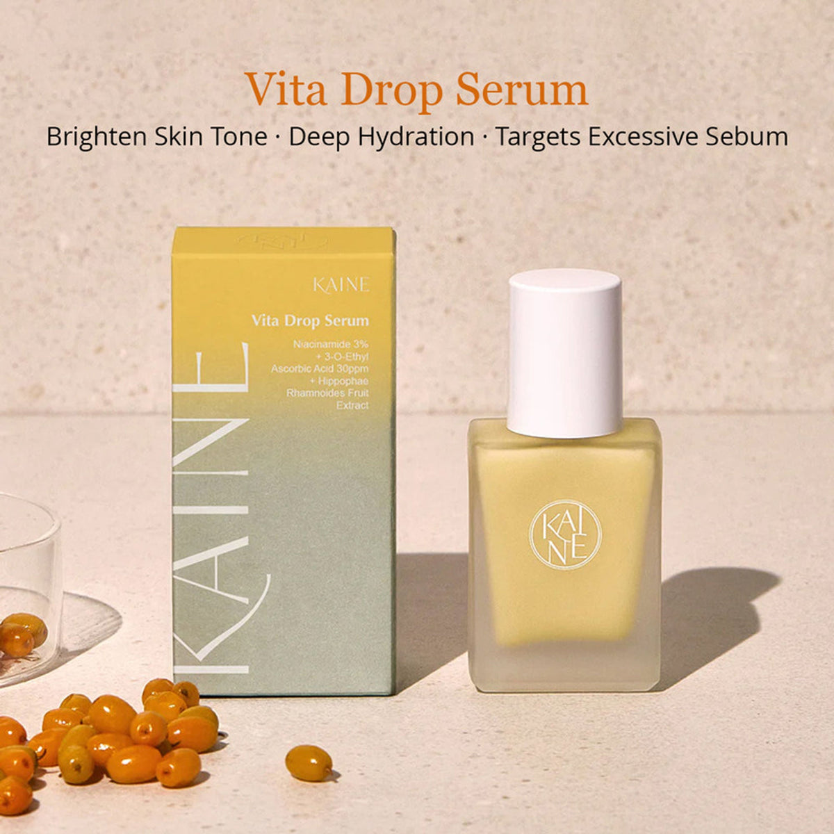 Image 2 of Kaine Vita Drop Serum, Brightening Korean Serum