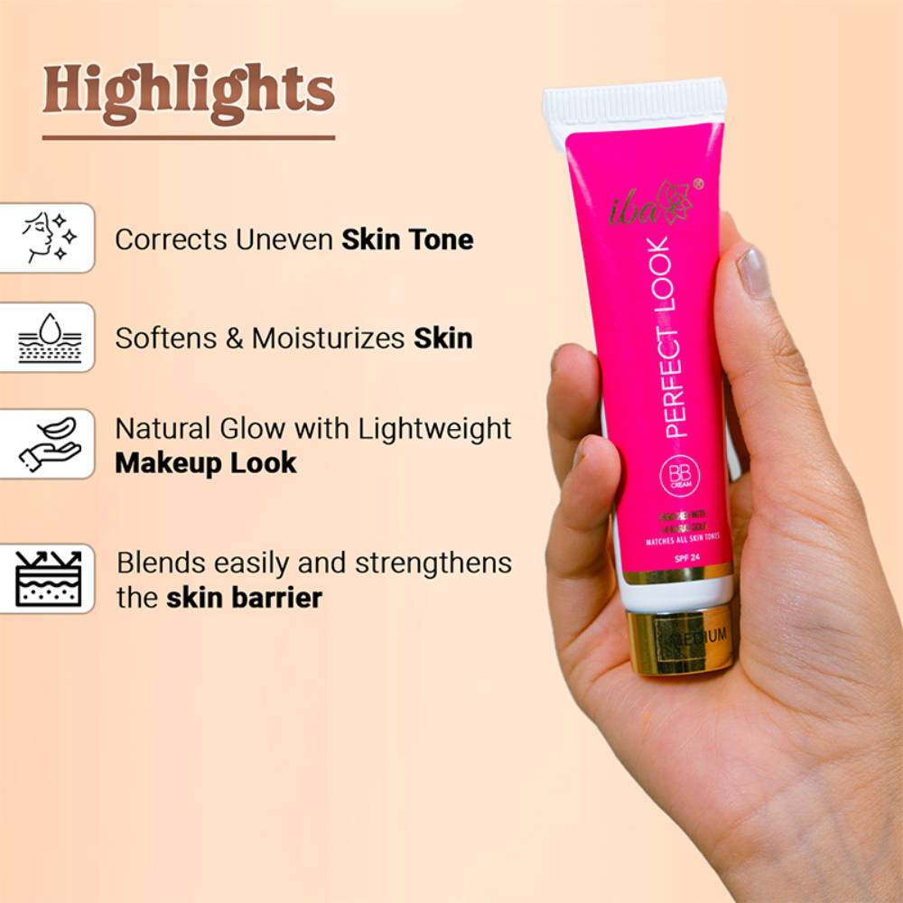 Image 2 of Iba Perfect Look Bb Cream With 24 Karat Gold (light Shade)