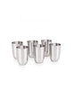 Image 1 of Default Title for the product neelam Stainless Steel 7, 18 Gauge PRM New Juicy Glass, 300 ml, Set of 12