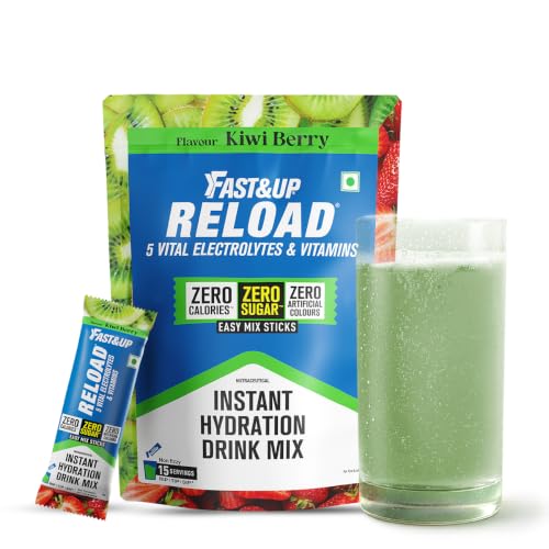 Image 6 of Kiwi Berry / Pack of 15 for the product Fast&Up Reload Electrolytes Powder Sachets