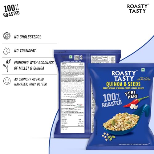 Image 4 of Roasty Tasty Quinoa & Seeds Peri Peri 150g