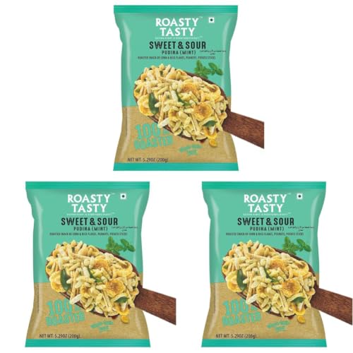 Image 1 of Default Title for the product Roasty Tasty Roasted Sweet & Sour Mixture 200g (Pack of 3)