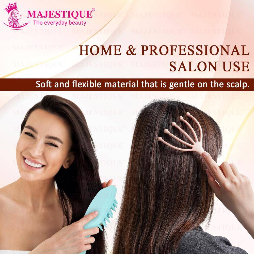Image 4 of Majestique 2-In-1 Hair Massaging Set