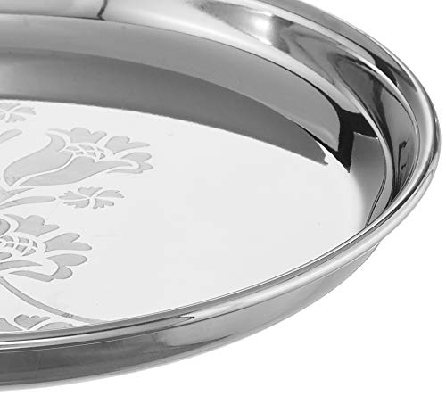 Image 4 of neelam Stainless Steel Buffet Plate 17.5 cm Set of 12