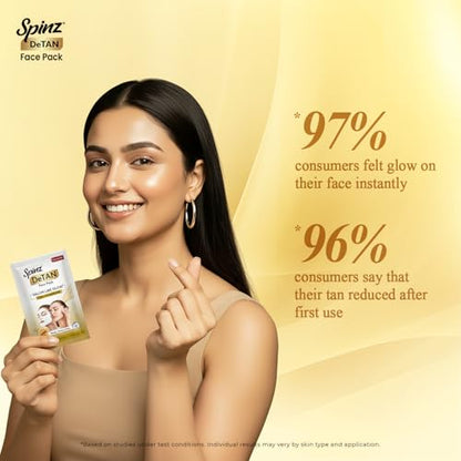 Image 6 of SpinZ DeTan Face Pack (Pack of 2 (72g x 2))