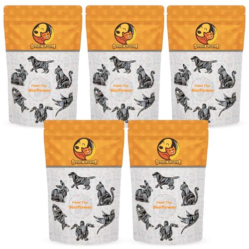 Image 9 of Pouch - Sunflower Seed 5Kg for the product Foodie Puppies Striped Sunflower Seeds Bird Food