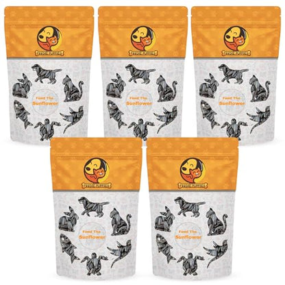 Image 9 of Pouch - Sunflower Seed 5Kg for the product Foodie Puppies Striped Sunflower Seeds Bird Food