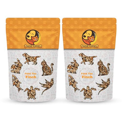 Image 4 of Pouch - Finch Food, 2Kg for the product Foodie Puppies Bird Food for Finches, Sparrow, Pigeon & All Wild Birds