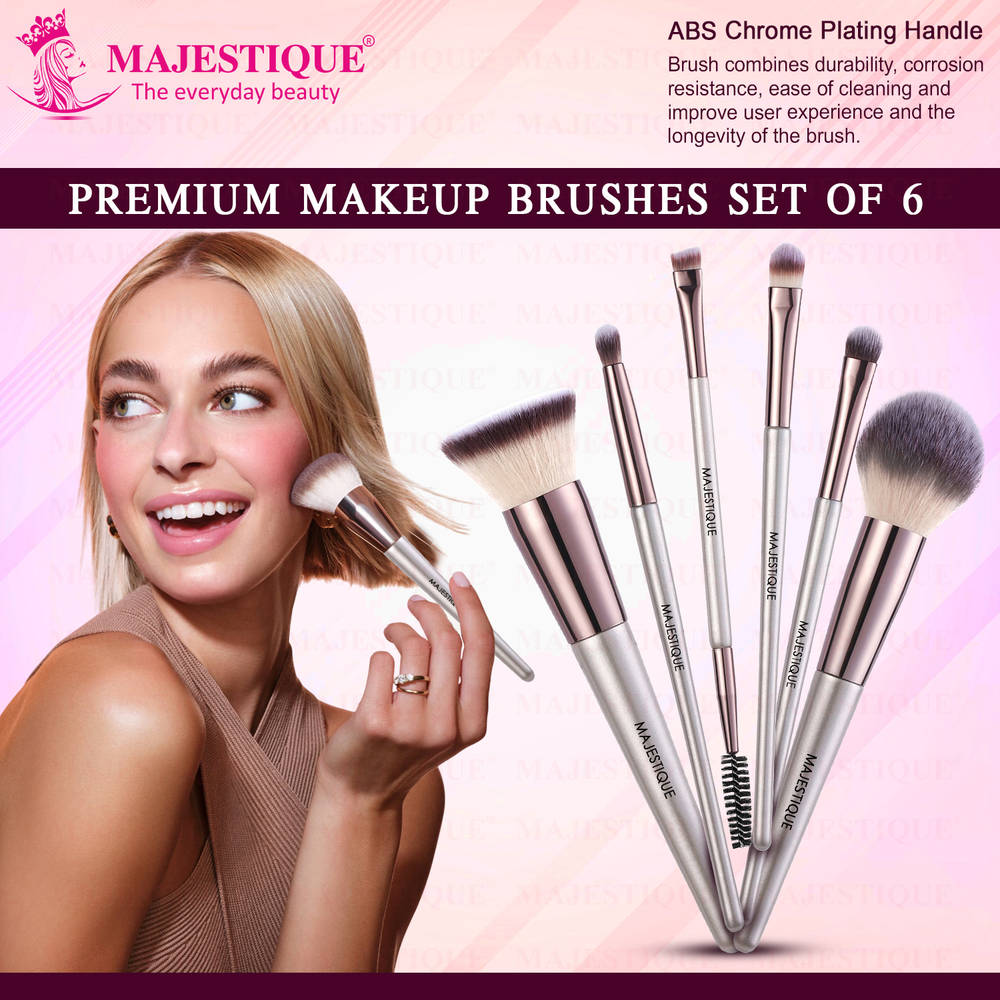 Image 6 of Majestique Professional Makeup Brush Set