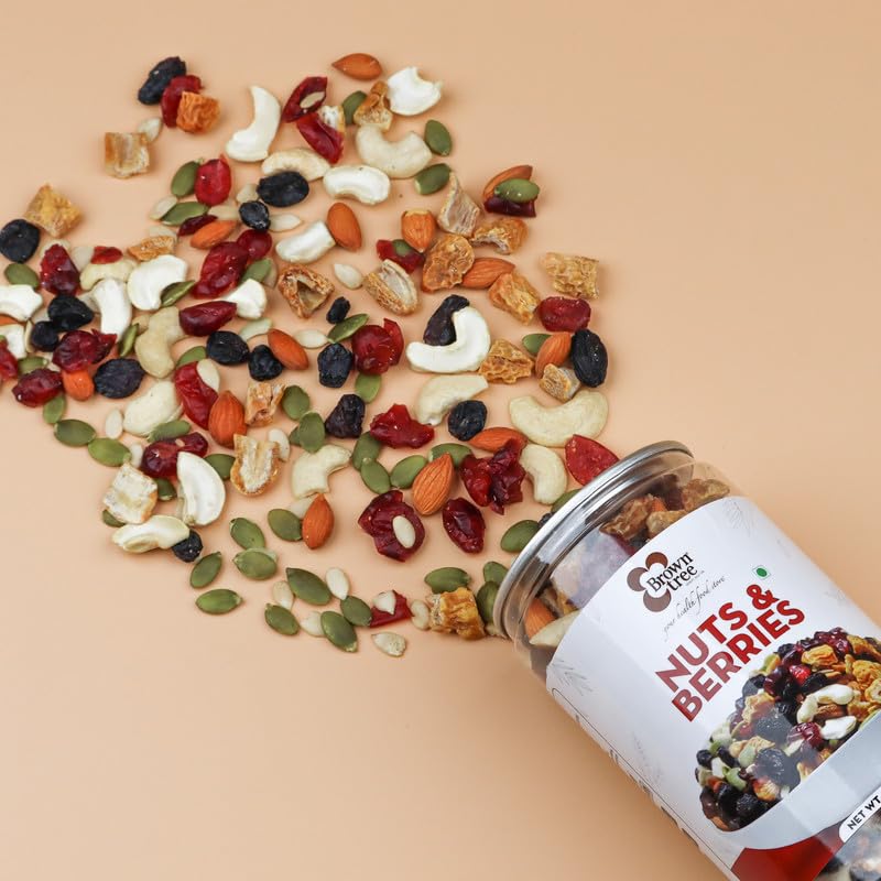 Image 5 of Brown Tree Nuts & Berries Mix Premium Trail Mix (250g)