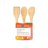 Image 1 of Default Title for the product ECO SOUL Bamboo Wooden Spatula Set of 3, Ladle & Turner for Cooking