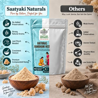 Image 5 of SAATYAKI NATURALS Organic Hathras Bandhani Heeng Powder - 200gm