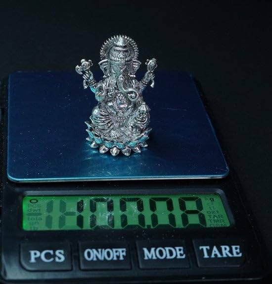 Image 4 of Dista Silvers Antique Lotus Ganesh 100g