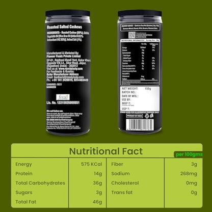 Image 2 of Roasty Tasty Whole Cashews Pack of 1 - 150g