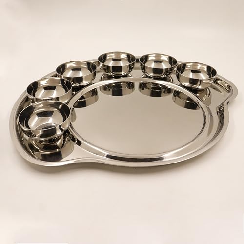 Image 5 of Spillbox Stainless Steel Maharaja Thali
