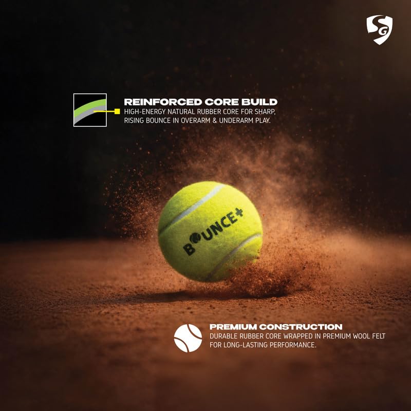 Image 4 of SG Lightweight Tennis Cricket Ball