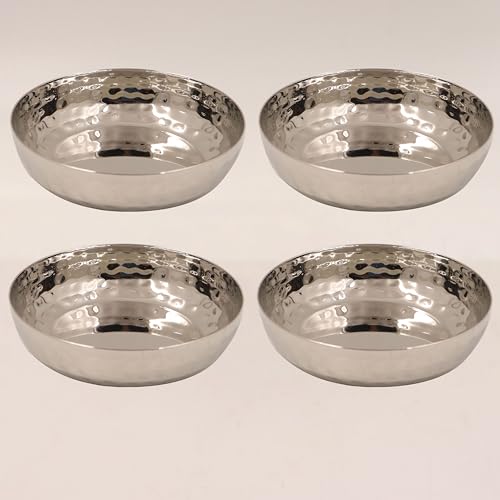 Image 1 of Default Title for the product Spillbox Hammered Halwa Plate-4