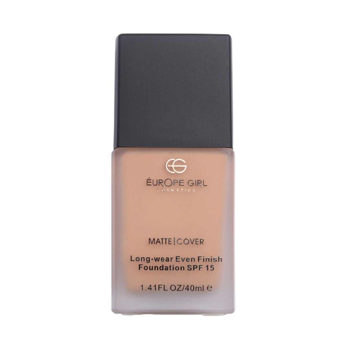 Image 1 of 40ml / Pack of 1 for the product Europe Girl Matte Cover Foundation SPF 15 - 190 Dark Pink Undertone