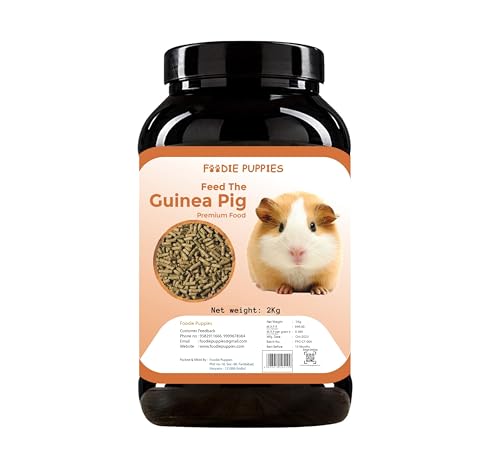 Image 6 of Container - Guinea Pig Food, 2Kg Box for the product Foodie Puppies Premium Guinea Pig Food Pellets