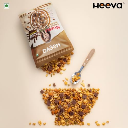 Image 7 of Heeva 12g Protein Muesli Choco Almond 450g