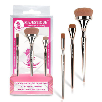 Image 1 of 40 g for the product Majestique Blush Brush, Eyebrow And Multi-Use Professional Luminous HD Brushes