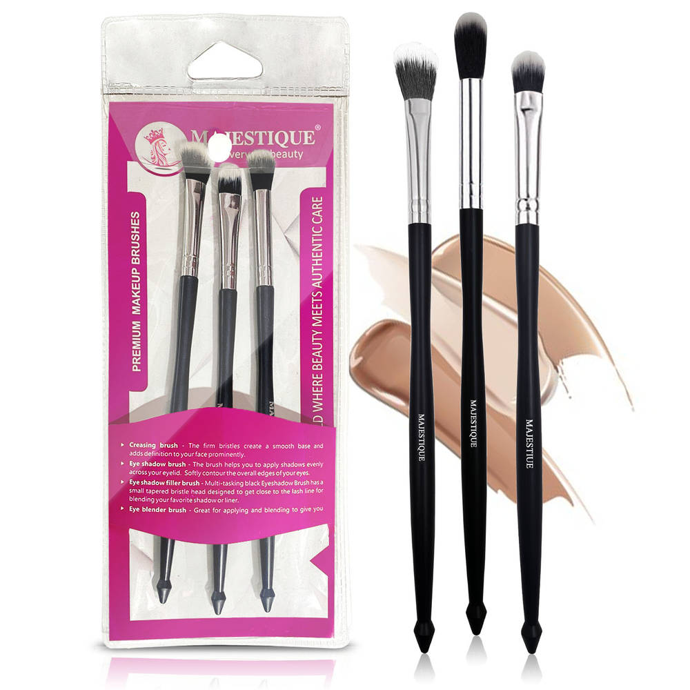 Image 1 of 1 pc for the product Majestique Face Brush Set Trio