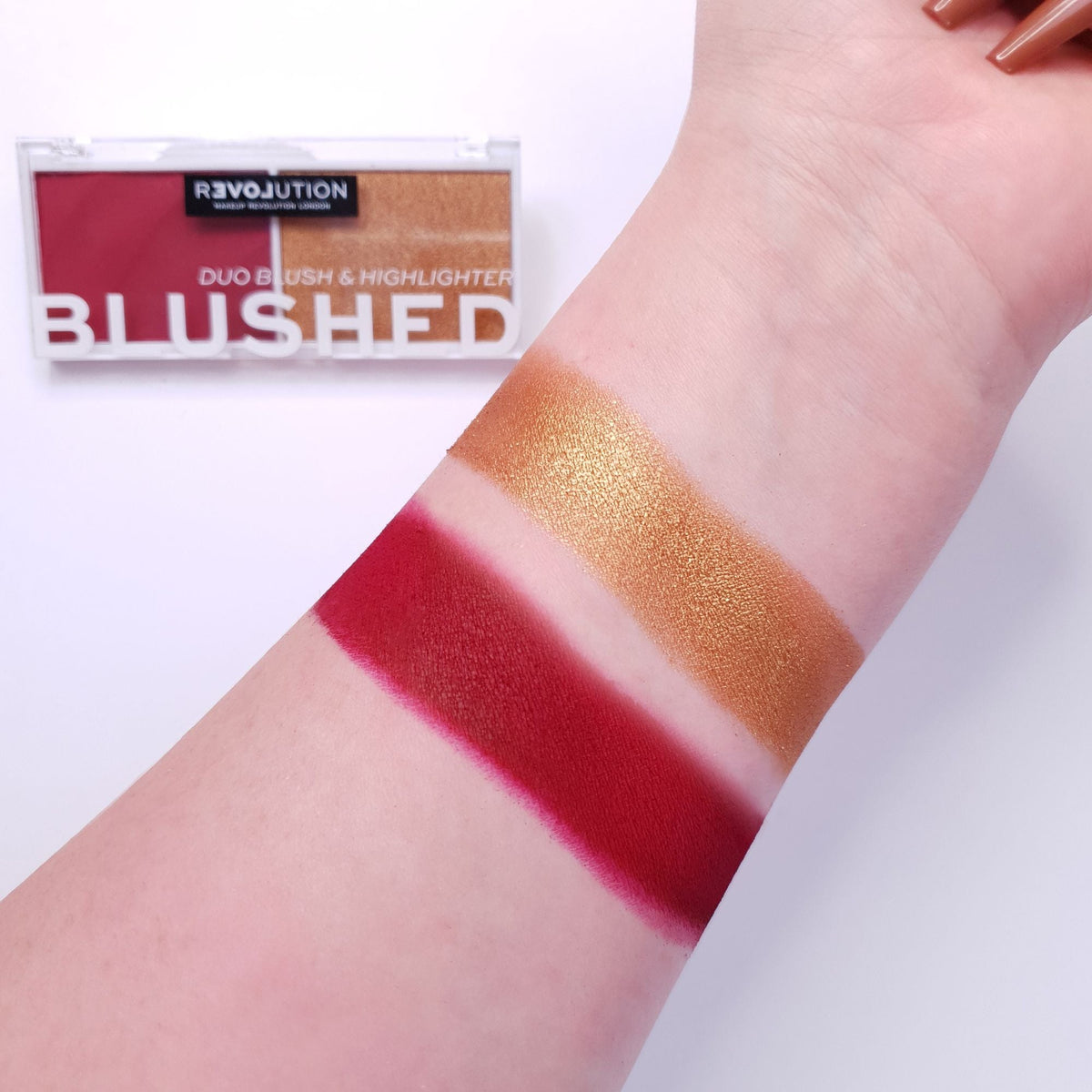 Image 4 of Revolution Relove Colour Play Blushed Duo Baby - Wishful