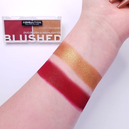 Image 4 of Revolution Relove Colour Play Blushed Duo Baby - Wishful