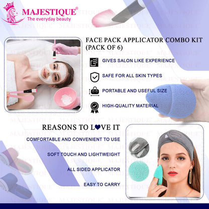 Image 5 of Majestique Face Pack Applicator Kit