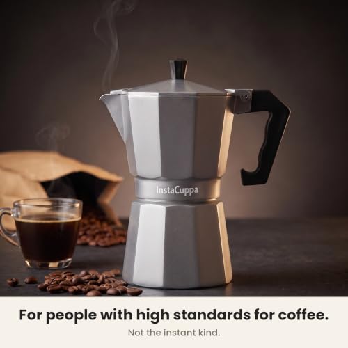 Image 5 of InstaCuppa 2-in-1 Moka Pot Espresso Maker