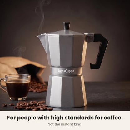 Image 5 of InstaCuppa 2-in-1 Moka Pot Espresso Maker
