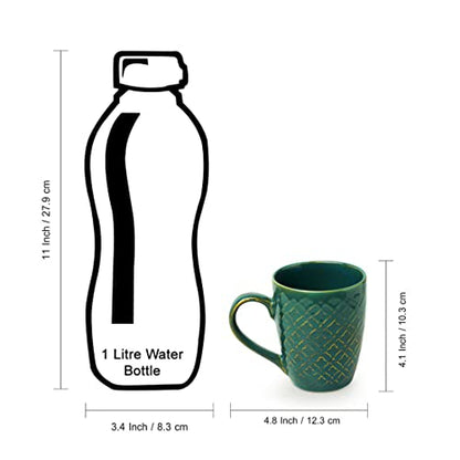Image 7 of ExclusiveLane Ceramic Coffee Mugs Set of 6 300 ML
