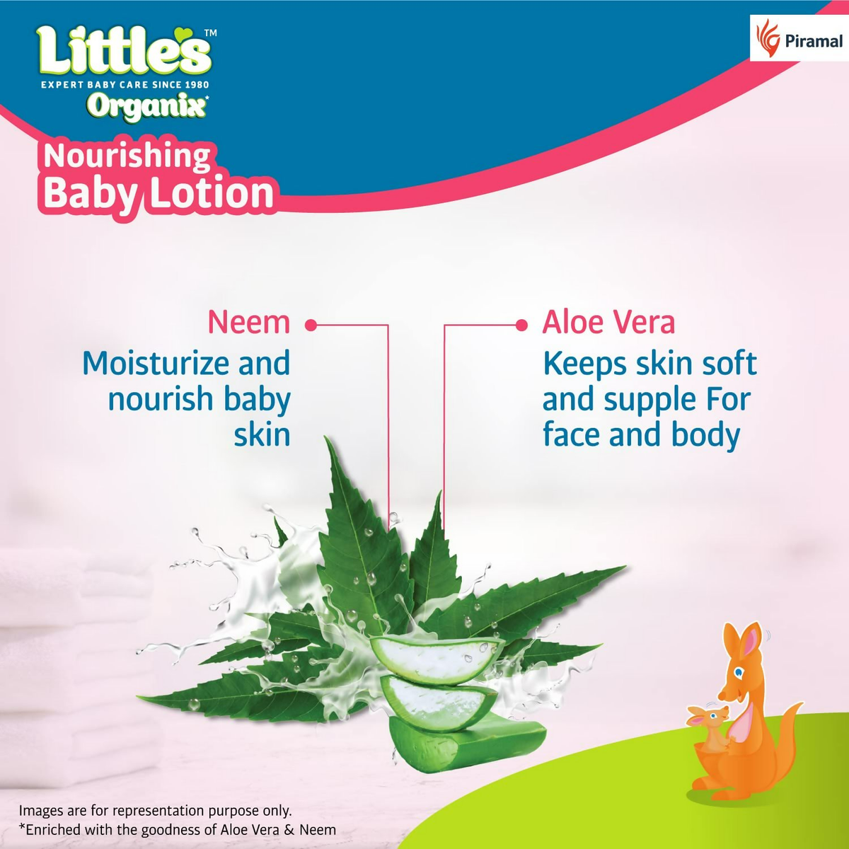 Image 4 of Little's Organix Nourishing Baby Lotion