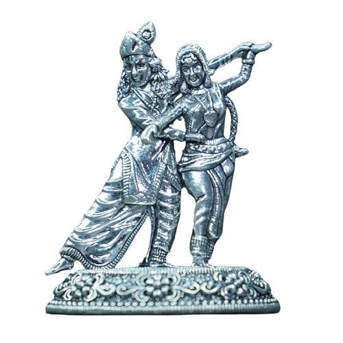 Image 1 of Default Title for the product Dista Silvers Antique Radha Krishna 72.96g
