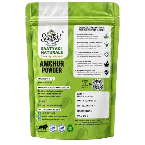 Image 6 of SAATYAKI NATURALS Organic Amchur Powder