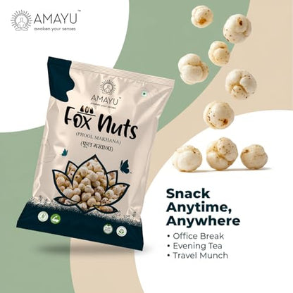 Image 7 of AMAYU Fox Nuts (Phool Makhana) 100g