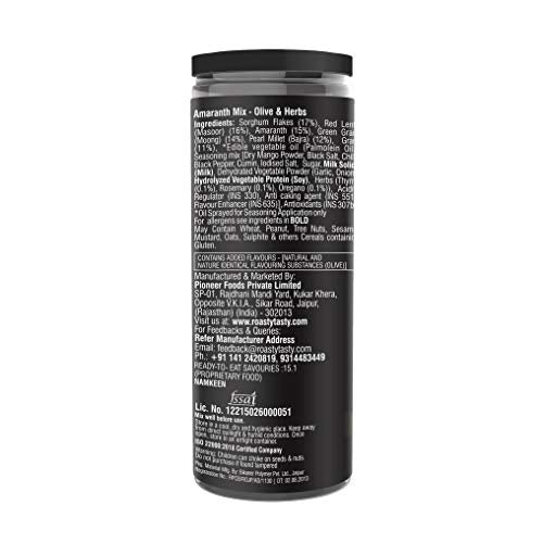 Image 5 of Roasty Tasty Amaranth Mix Olive & Herbs Mixture Pack