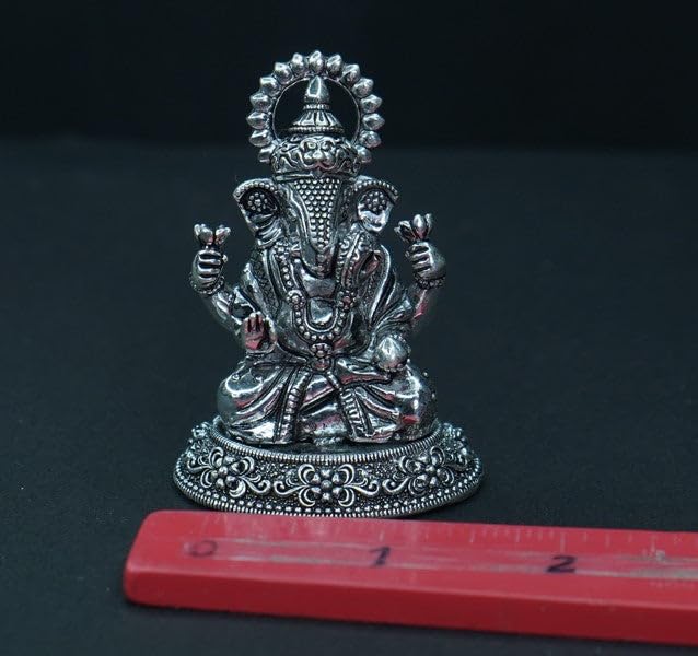 Image 3 of Dista Silvers Antique Ganesh 52.31 g
