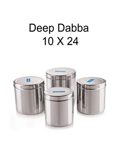 Image 3 of neelam Stainless Steel Deep Dabba Storage Container 15750 ml