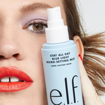 Image 3 of e.l.f. Cosmetics Stay All Day Blue Light Micro-Fine Setting Mist