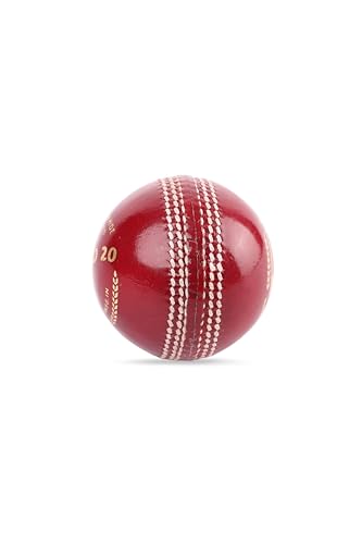 Image 3 of SG Cricket Balls Shield 20 Red Pack of 3 Pc