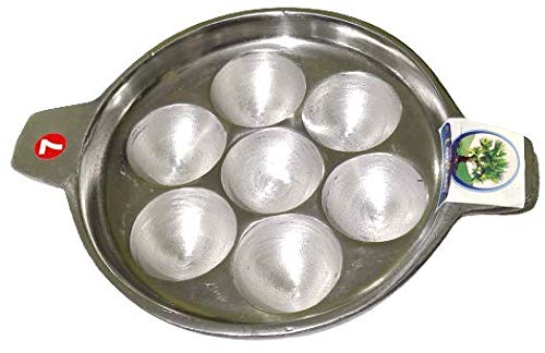 Image 1 of Default Title for the product CooPany 7 Cavity Aluminium Appam Patra/Paniyaram Pan/Paniyara kallu