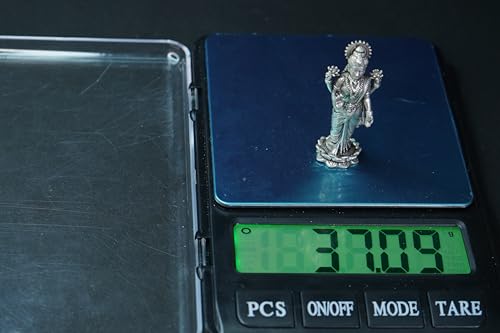 Image 6 of Dista Silvers Antique Laxmi Small Standing 37.09G