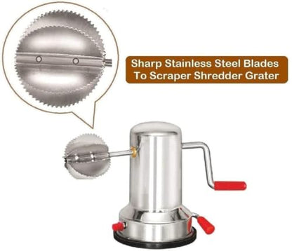 Image 5 of Primevans Coconut Scraper Machine with Vacuum Suction Base