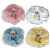 Image 1 of Size 1 for the product Partish Laddu Gopal Summer Dress with Pagdi (Pack of 4) l Ladoo Gopal Cotton Dress l Kanha Ji Poshak