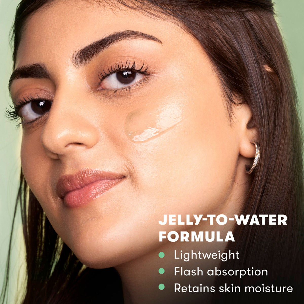Image 6 of Nykaa Naturals Cica & Ceramides Serum Jelly with Vitamin C to Soothe, Repair Barrier & Brighten Skin