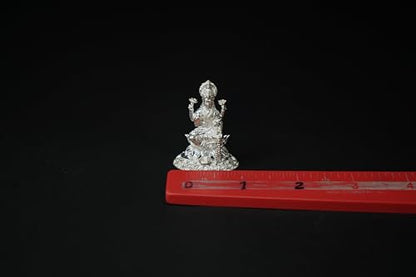 Image 3 of Dista Silvers Goddess Laxmi Devi Idol 16.29grams